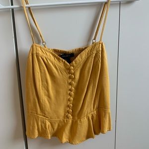 Yellow tank top